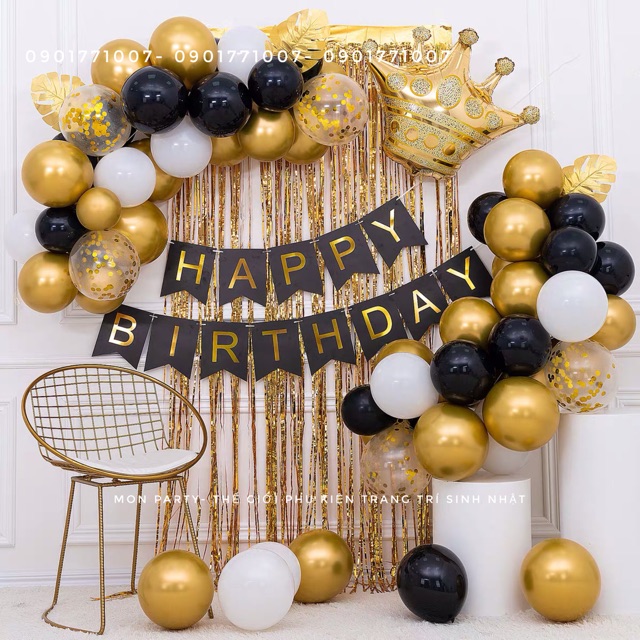 Set sinh nhật đẹp – YLY Decor